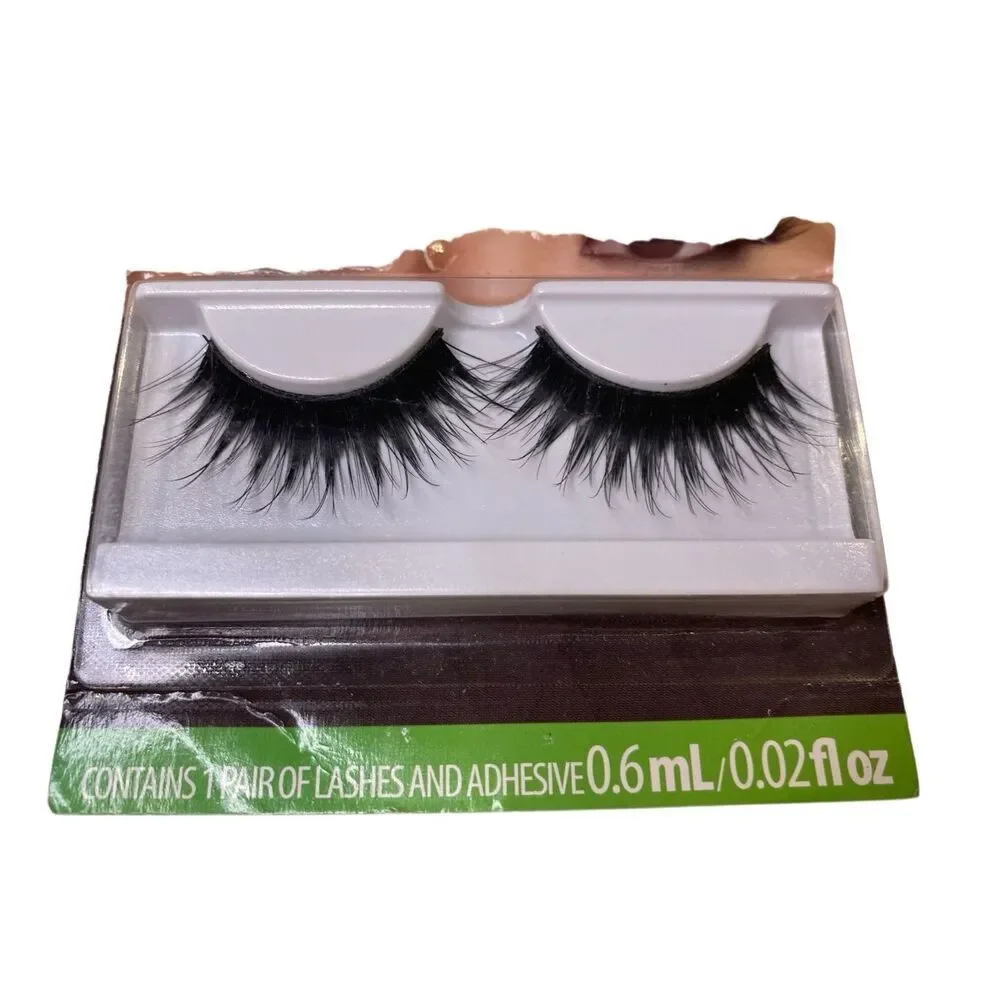 Lot Of 3 Ioni 3D Faux Mink Lashes Wispy Natural Cat Eye Cotton Candy Circus Set